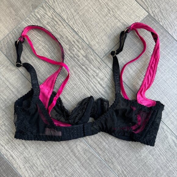 Agent Provocateur Lace Satin Maddy Bra 32C - Picture 3 of 3